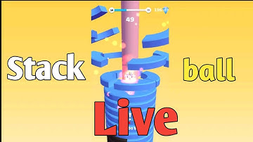 Live Stack ball 3d 🏀 highest score challenges  #stackbounce #shorts #viral #gaming #stackball