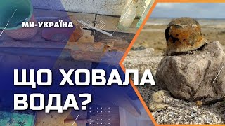 Археологи знаходять артефакти на узбережжі через обміління Дніпра. Чорні копачі вийшли на полювання