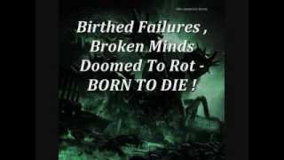 Thy Art Is Murder - Vile Creations (lyrics) [low quality]