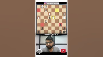 Checkmate Puzzle #47 | PlayChessWithAbhishek #chess #playchess #chessindia