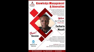 Innovation and Knowledge Management by Zacharia Moseti screenshot 1