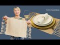 DIY Jute Placemats /Decorate Your Table  / 2021 Trends in Decoration
