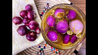 Onion Pickle Recipe | Quick And Easy pickled onion