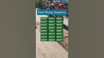 5 Seconds For You To Spot . Try Your Skills  #brainteaser #search #find #puzzle