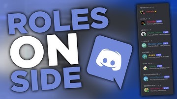 How to Make Roles Appear On The Side of Your Server Discord! Working 2022!