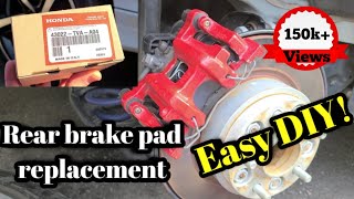 How To Replace REAR Brake Pads 2018+ Honda Accord | Everything You Need To Know