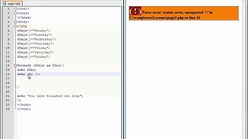 PHP Lesson 20 - The ForEach Loop in PHP