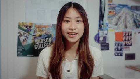 Nim Patpongpanit Babson Video