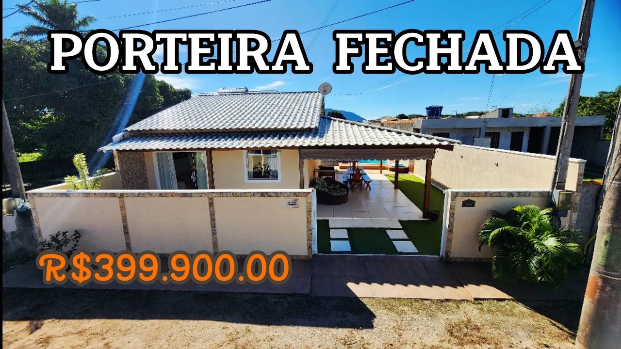 PORTEIRA FECHADA  CASALINDÍSSIMA COM UM LAZER COMPLETO PARA VOCE E SUA FAMÍLIA 😍