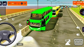 euro coach bus simulator 😭🚌|| new coach bus simulator part- 01 Android gameplay