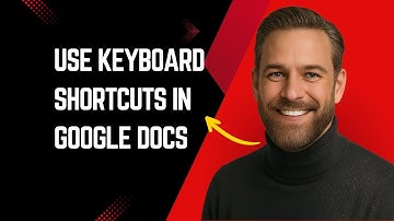 How To Use Keyboard Shortcuts In Google Docs Fast and Easy!