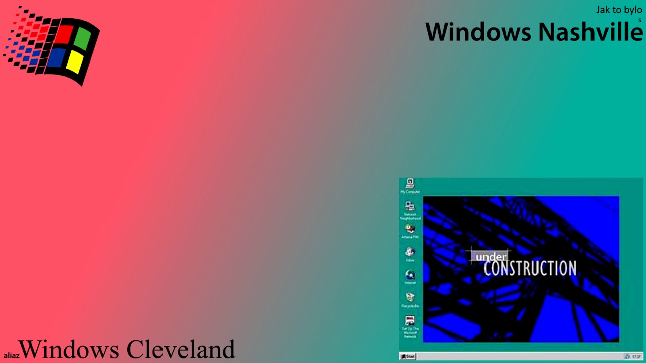 Jak to bylo s Windows Nashville YouTube