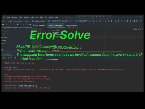 Build failed with