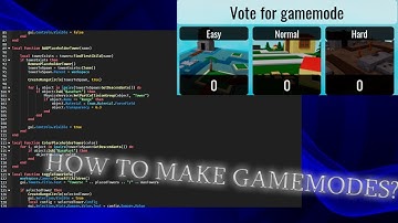 How to make Gamemodes with Map voting system? | GnomeCode Addons