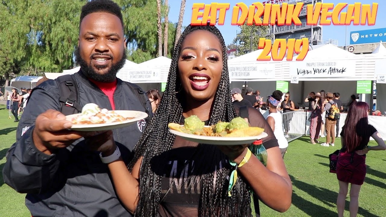 EAT DRINK VEGAN 2019 | VLOG #2