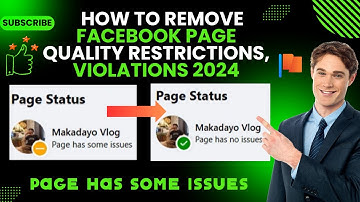 Page Has Some Issues || How To Remove Facebook Page Quality Restrictions, Violations 2024