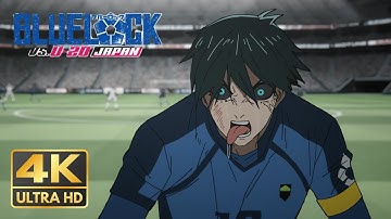 Rin vs Sae and Isagi’s Goal in 4K | Blue Lock vs Japan U-20 Final Matchup!