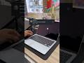 ASMR Unboxing Macbook Air M4 16/255 Sky blue🩵✨ #macbookair #macbookairm4