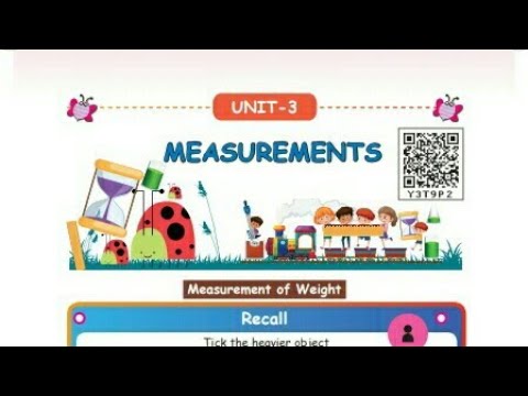 3rd std Maths - Term 2 - Unit 3- Measurements - YouTube