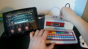 Ambient jam with circuit bent Vtech Smart Start Speller