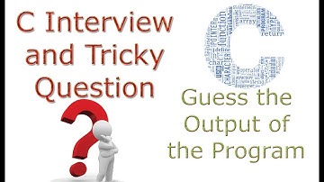 C Language Interview and Tricky Question 7 What is the Output of C Program Printf Pointer