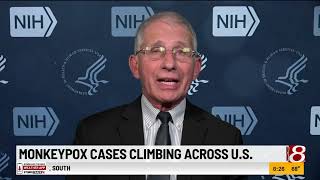 Monkeypox cases are climbing across the U.S.