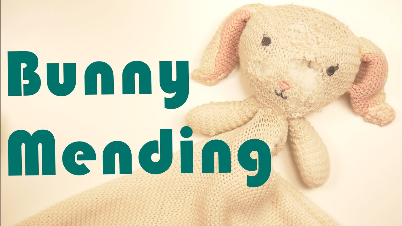 Re-knitting a Well-Loved Bunny's Face