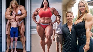 30 Largest Tallest and Strongest Women| Elevated girls #tallwomen