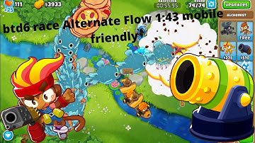 BTD6 race Alternate Flow 1:43 (mobile friendly but hard)