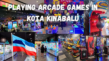Kota Kinabalu - Sabah 🇲🇾 [PART 4] Arcade Day Out in KK! Let the Games Begin! 🕹️🏆🌸