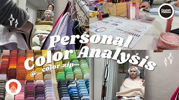We Got a Personal Color Analysis In Korea And It Changed My Life. | @_color.zip | Discount Code