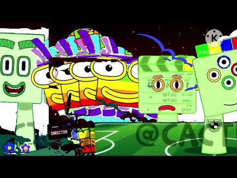 Sprunki OC 40, 41, 42, 43 & 44 from Numberblocks creator: @cactukk