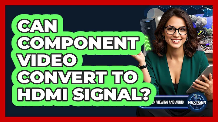 Can Component Video Convert To HDMI Signal?