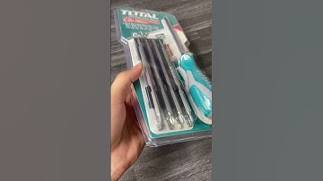 Review Bộ tuốc nơ vít đa năng 18 chi tiết Total THT250236, chính hãng, giá xịn!
