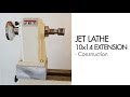 JET WOOD LATHE HEAD & TAIL STOCK EXTENSION JET WOOD LATHE HEAD & TAIL STOCK EXTENSION