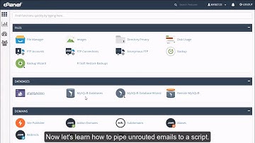 cPanel Email - Pipe Unrouted Emails to a Script