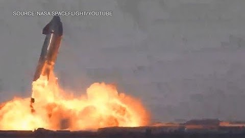 SpaceX Biggest Rocket Pulls Off Landing, Then Explodes