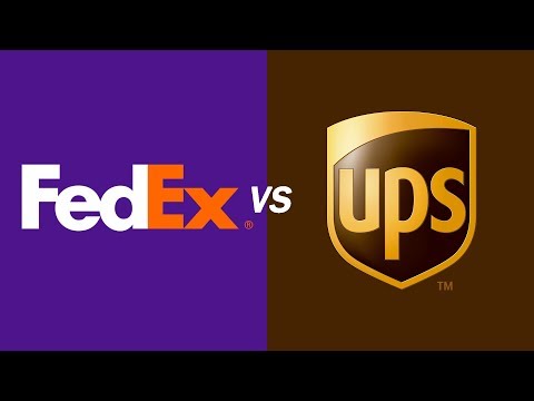 Vidéo: Différence Entre UPS Et FedEx