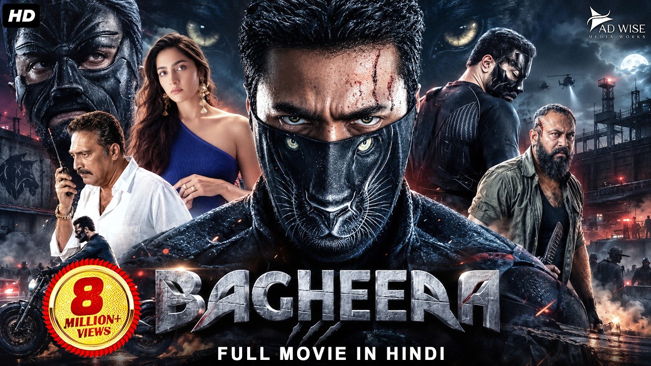 BAGHEERA (2026) New Released Full Hindi Dubbed Movie | Sriimurali, Rukmini Vasanth, Prakash Raj