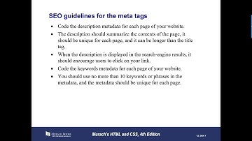 CTEC 122 - How to Use HTML to Structure a Web Page