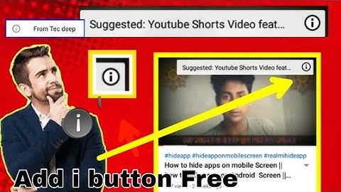 i button kaise lagaye || आई बटन कैसे लगाएं|| How to add i button in youtube videos || i button Triks