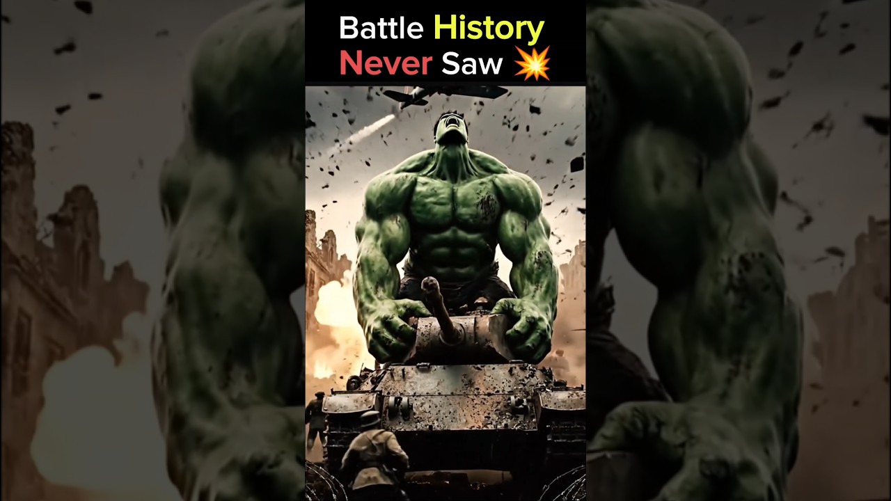 HULK vs World War II The Battle History Never Saw 💥 