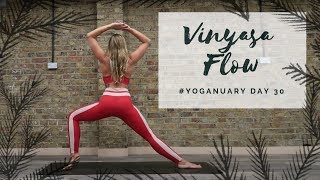DAY 30: VINYASA FLOW | Yoganuary Yoga Challenge | CAT MEFFAN screenshot 5
