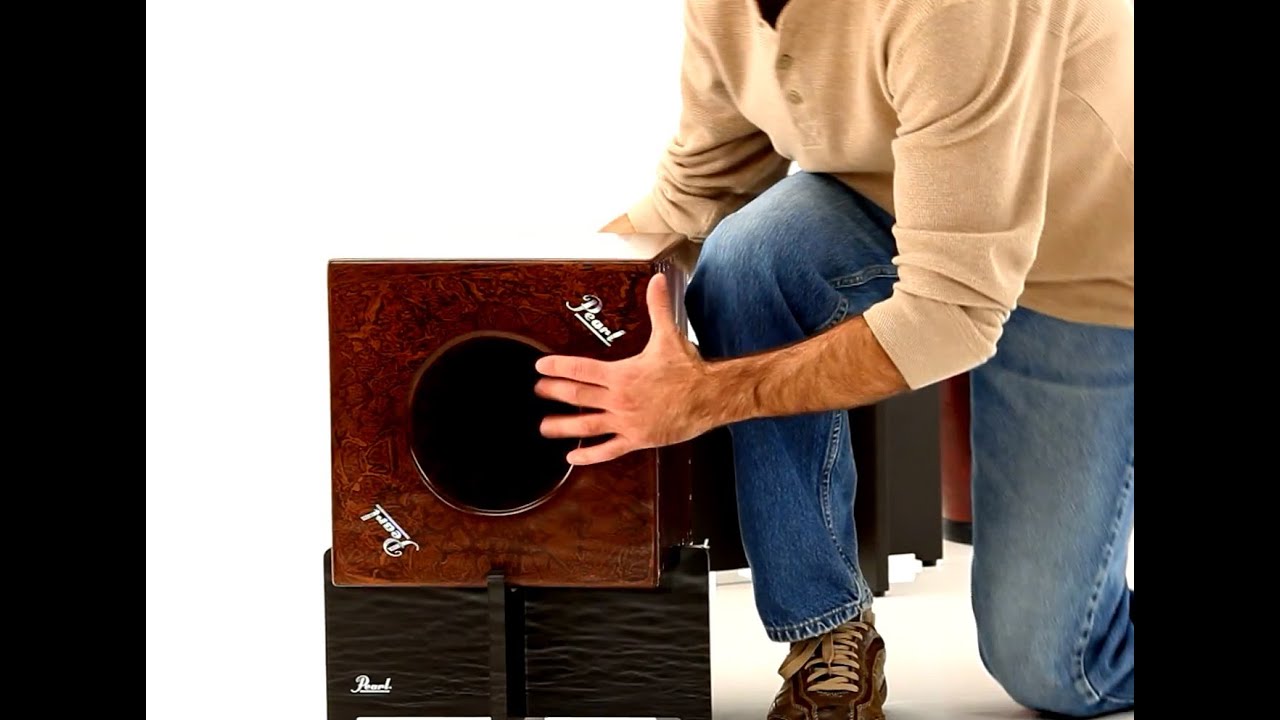 カホン　ハニーメイプル　C Pearl Cube Cajon - YouTube