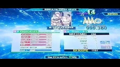 ホーンテッド★メイドランチ CSP AAA PFC 999,380 - Dance Dance Revolution A20