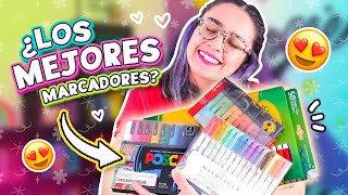 BUSCO la MEJOR MARCA de MARCADORES *Crafters ayudan*  ✄ Craftingeek