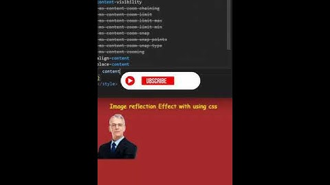 Image reflection effect with #css #css3 #cssflex #shortsfeed #shortvideo #shortfeed #shorts #short