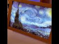 Van Gogh Art Anime LED Light Painting Room Decor, Wireless Charging Mood Light, USB Lamp Wall Decor
