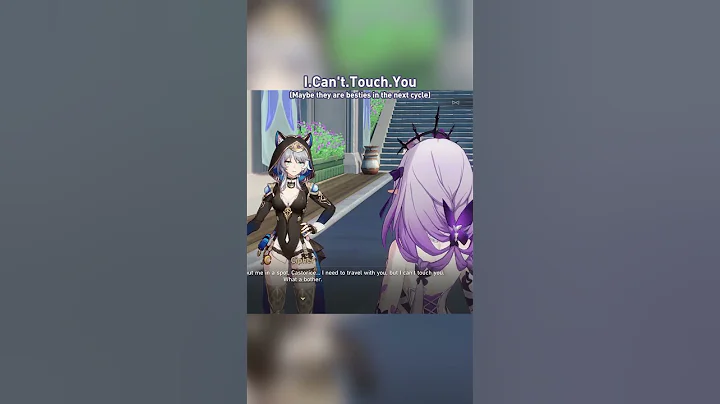I can't touch you #cipher #castorice #honkaistarrail #hoyoverse