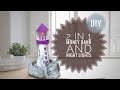 DIY Fairy Lighthouse Money Box Easy Craft Ideas
